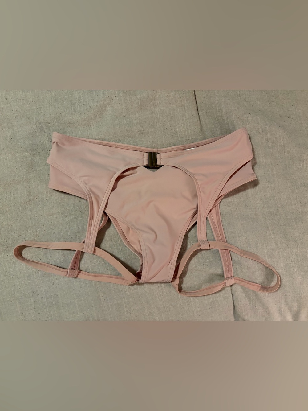 Light Pink Garter Dance Shorts
